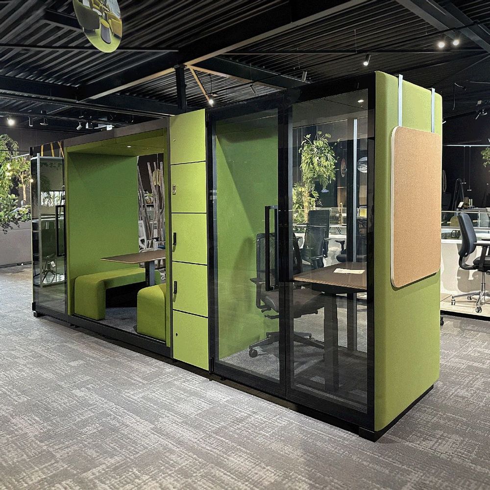 Aménagements pour bureau - Cabine Kaméléon - ASKIA FURNITURE