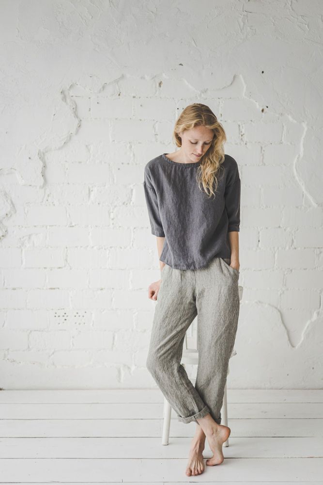 Apparel - Linen Top Aria - EPIC LINEN