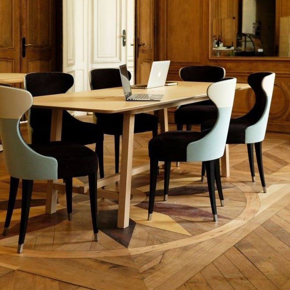 Autres tables - Table de réunion en chêne 210x90 cm - DIZY