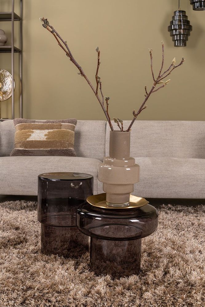 Tables basses - IRWIN IOLA ILION GLASS COFFEE TABLE - LIFESTYLE HOME COLLECTION