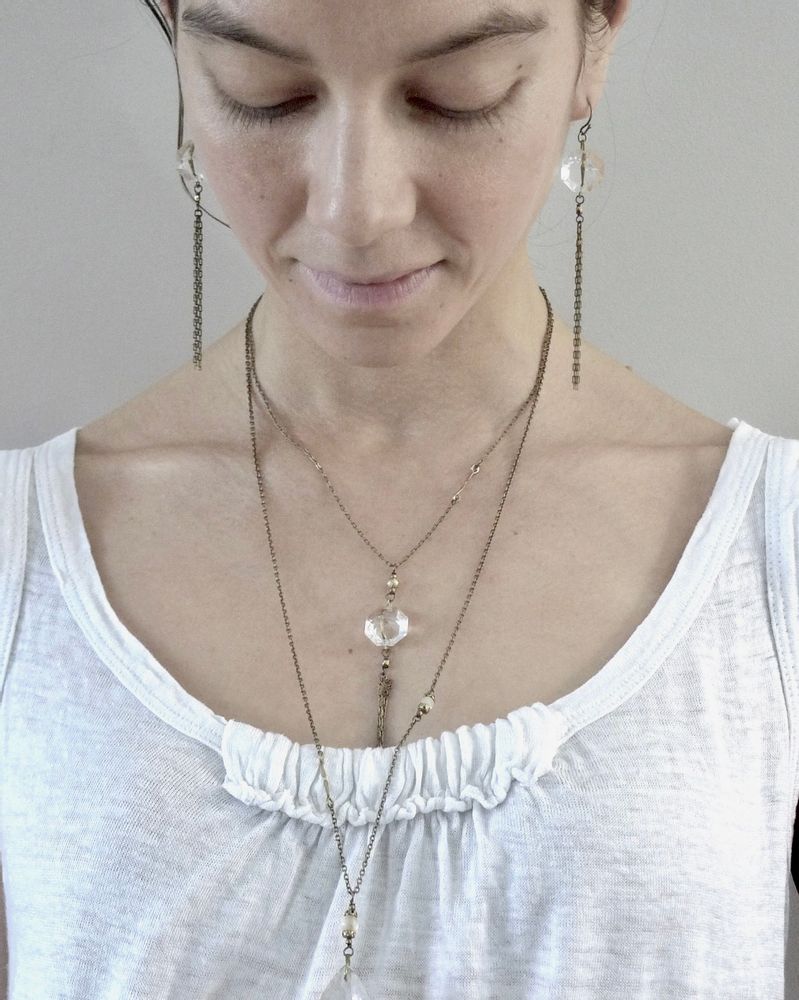 Bijoux - Collier Chandelier - TABITO