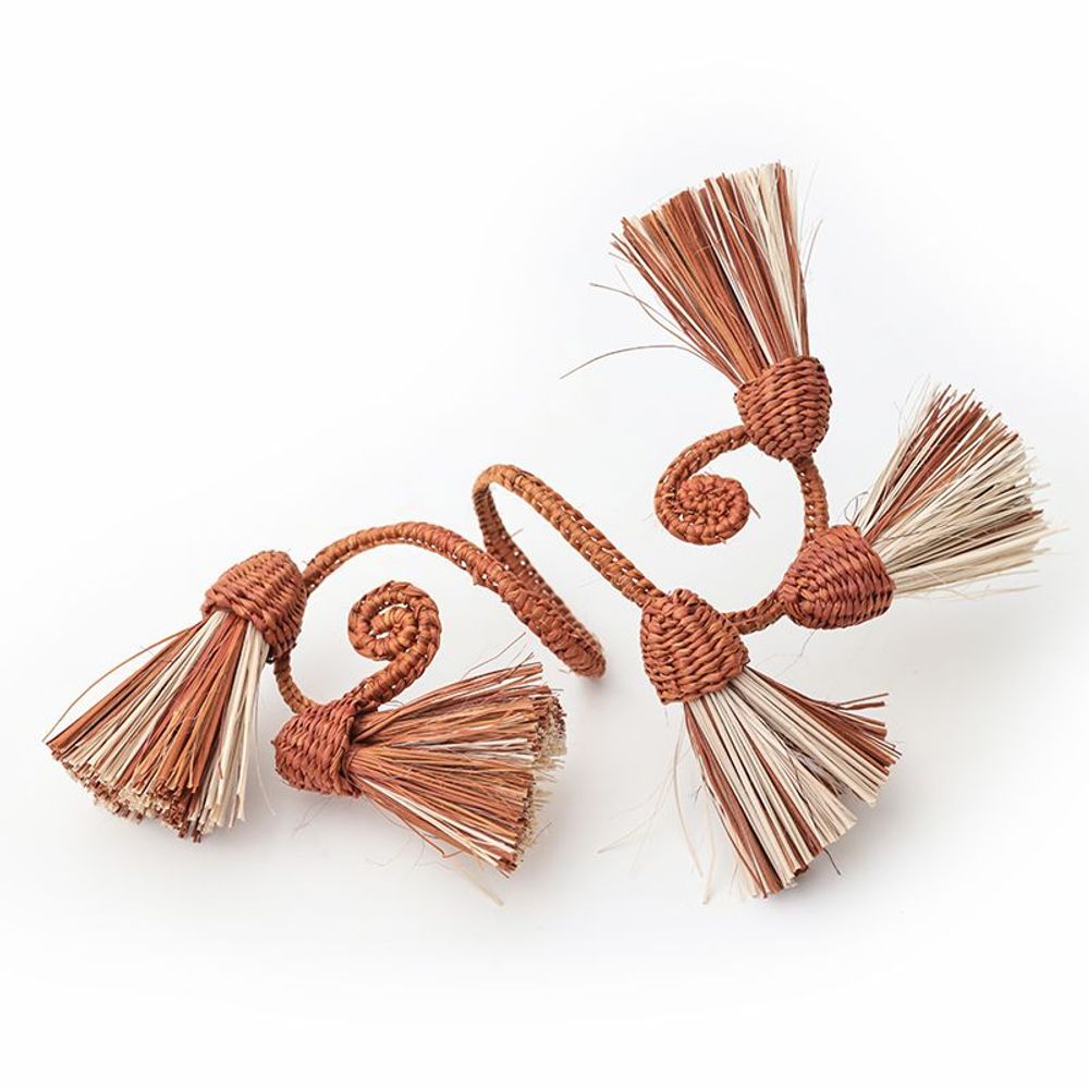 Serviettes - Servillétère en spirale de Bolas - ARTESANIAS DEL ATLANTICO