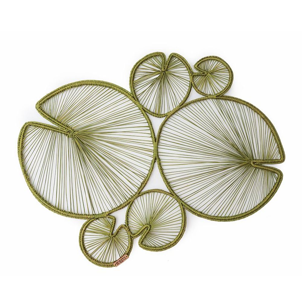 Placemats - Nenufar individual - ARTESANÍAS DEL ATLÁNTICO