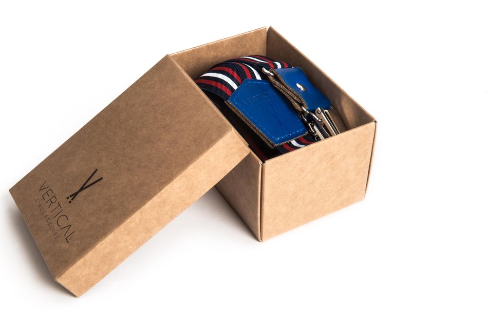 Leather goods - Lyonnaise braces - VERTICAL L ACCESSOIRE