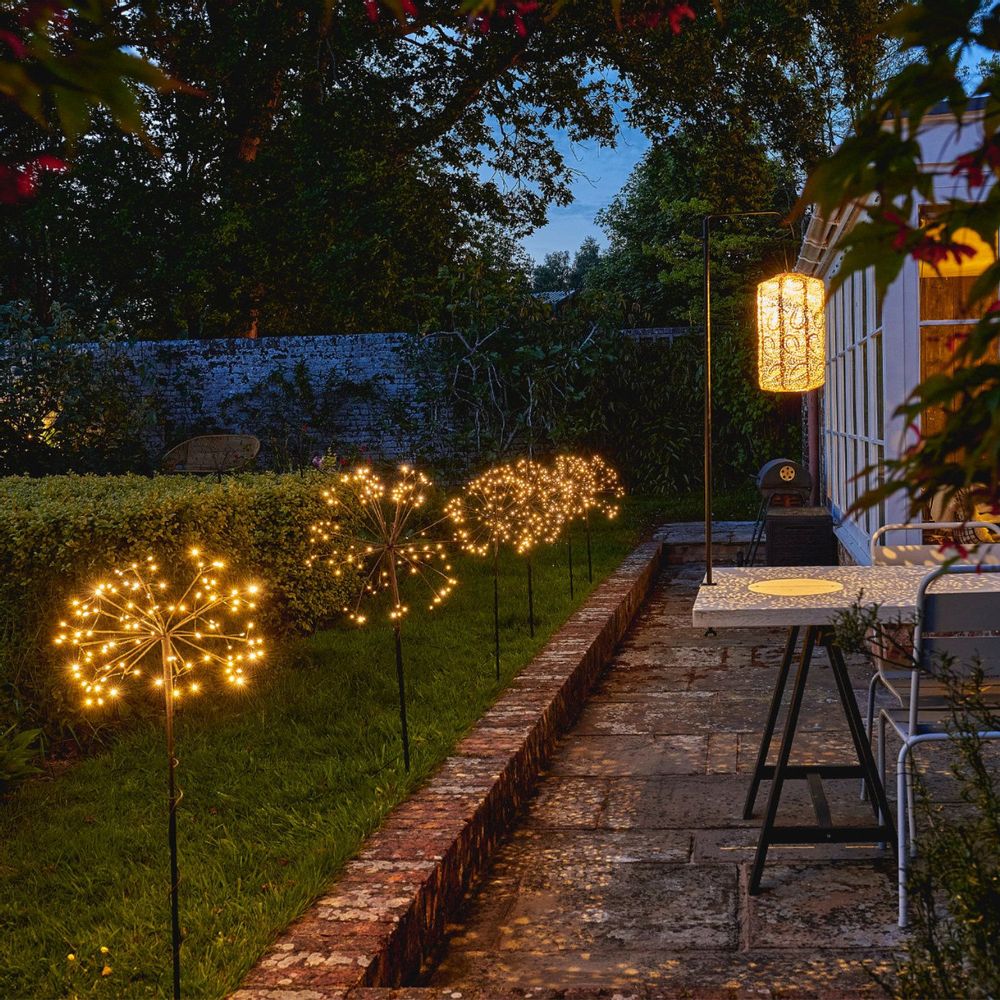 Outdoor floor lamps - Solar Dandelion Outdoor Light - LIGHT STYLE LONDON
