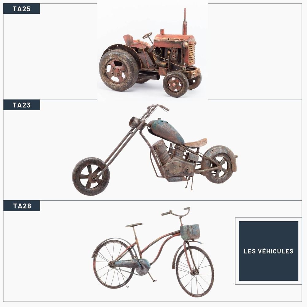 Design objects - Our Range of Metal Sculptures - JP2B DECORATION