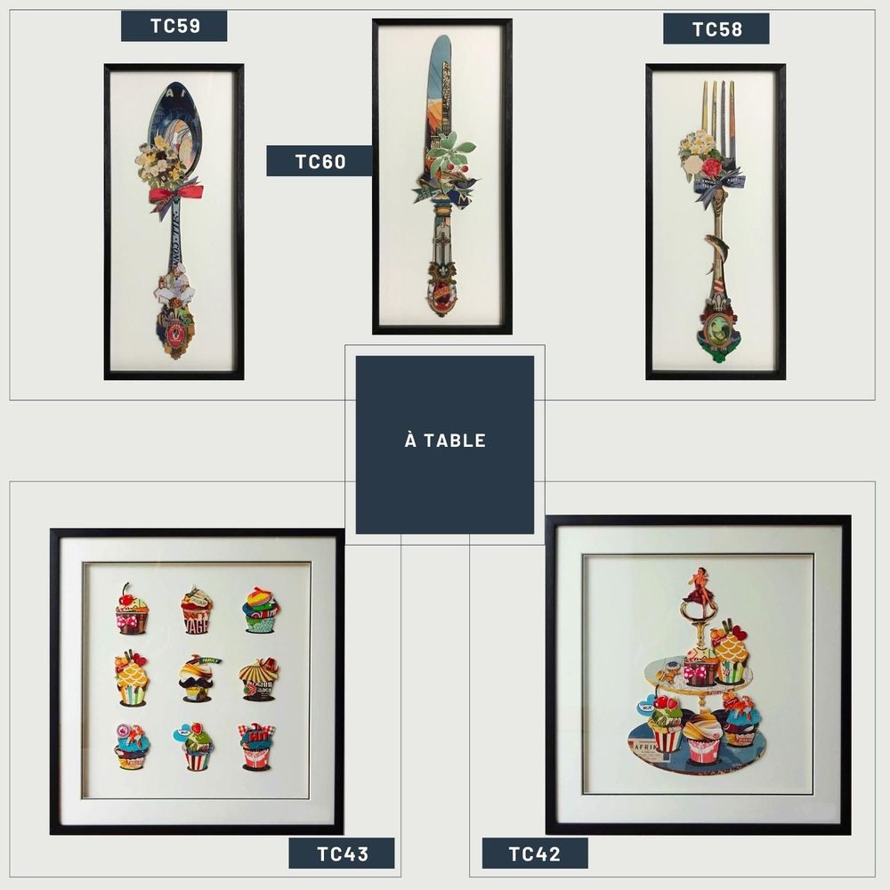 Paintings - The Modern 3D Artworks. - JP2B DECORATION
