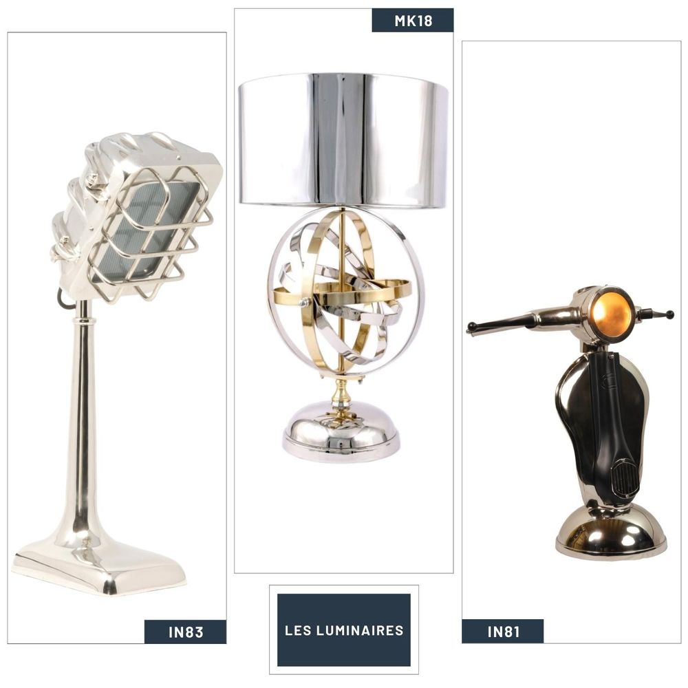 Table lamps - Our Range of Lighting Fixtures - JP2B DECORATION