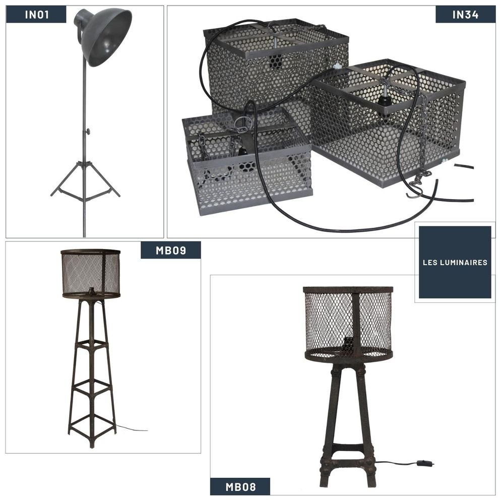 Table lamps - Our Range of Lighting Fixtures - JP2B DECORATION