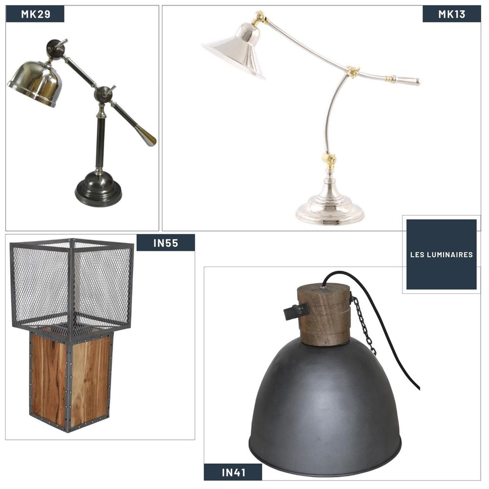 Table lamps - Our Range of Lighting Fixtures - JP2B DECORATION