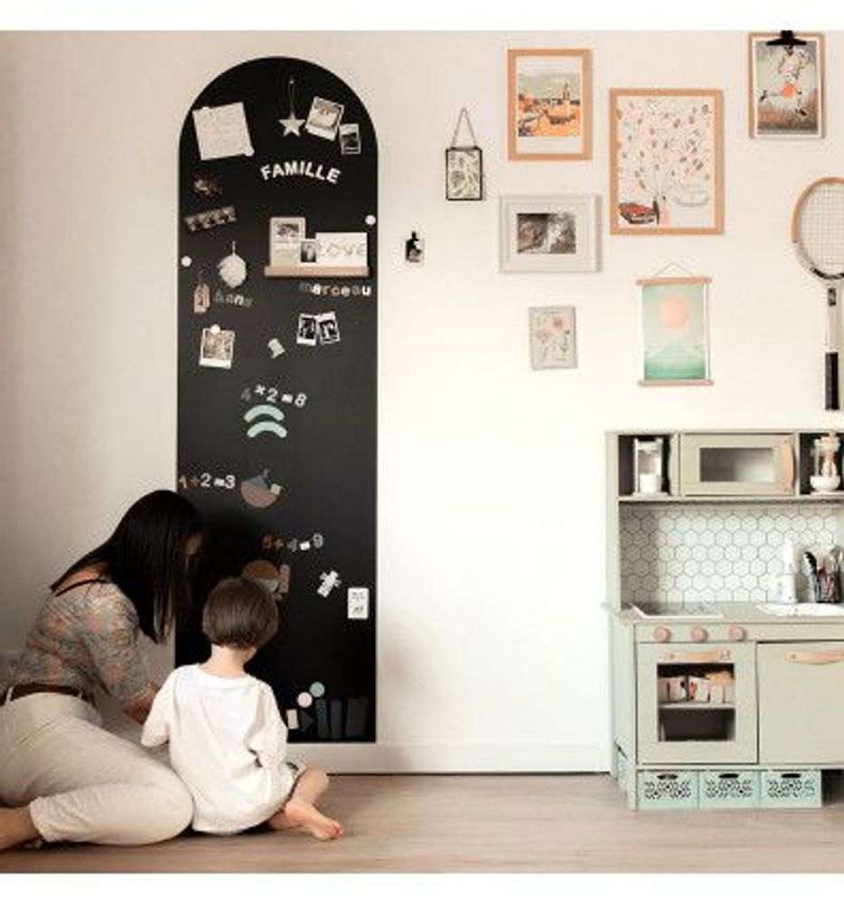 Autres décorations murales - Papier peint magnétique Ferflex® arrondi - 2mx58cm - FERFLEX