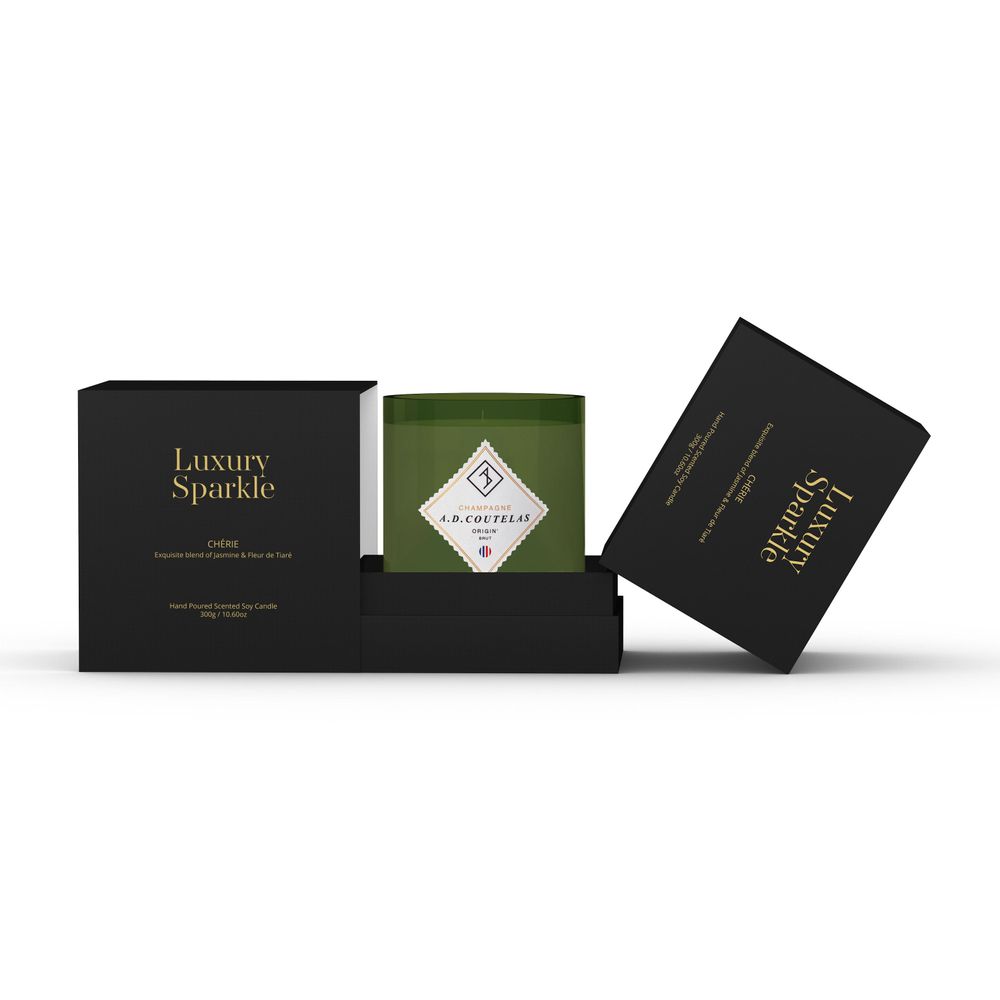 Objets de décoration - Bougie parfumée de luxe A.D. Coutelas Origin Brut - LUXURY SPARKLE