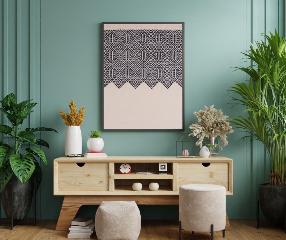 Homewear textile - Décoration murale en coton Tai Lue - OCK POP TOK