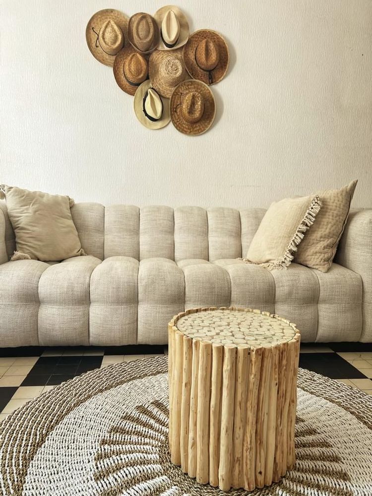 Tapis - Tapis rond en fibres naturelles (Bali) - TO1M200 - BALINAISA
