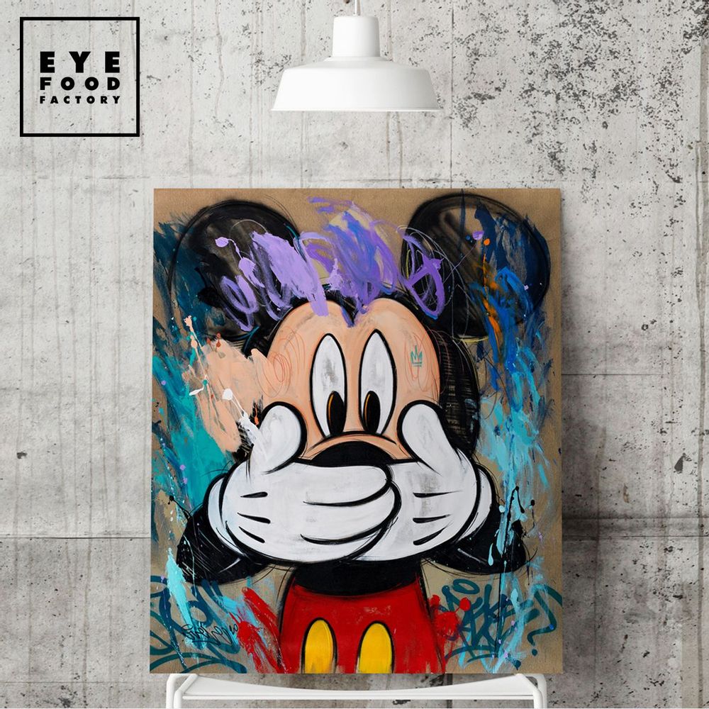 Autres décorations murales - PRESENTATION ARTISTE MR OREKE - EYEFOOD FACTORY