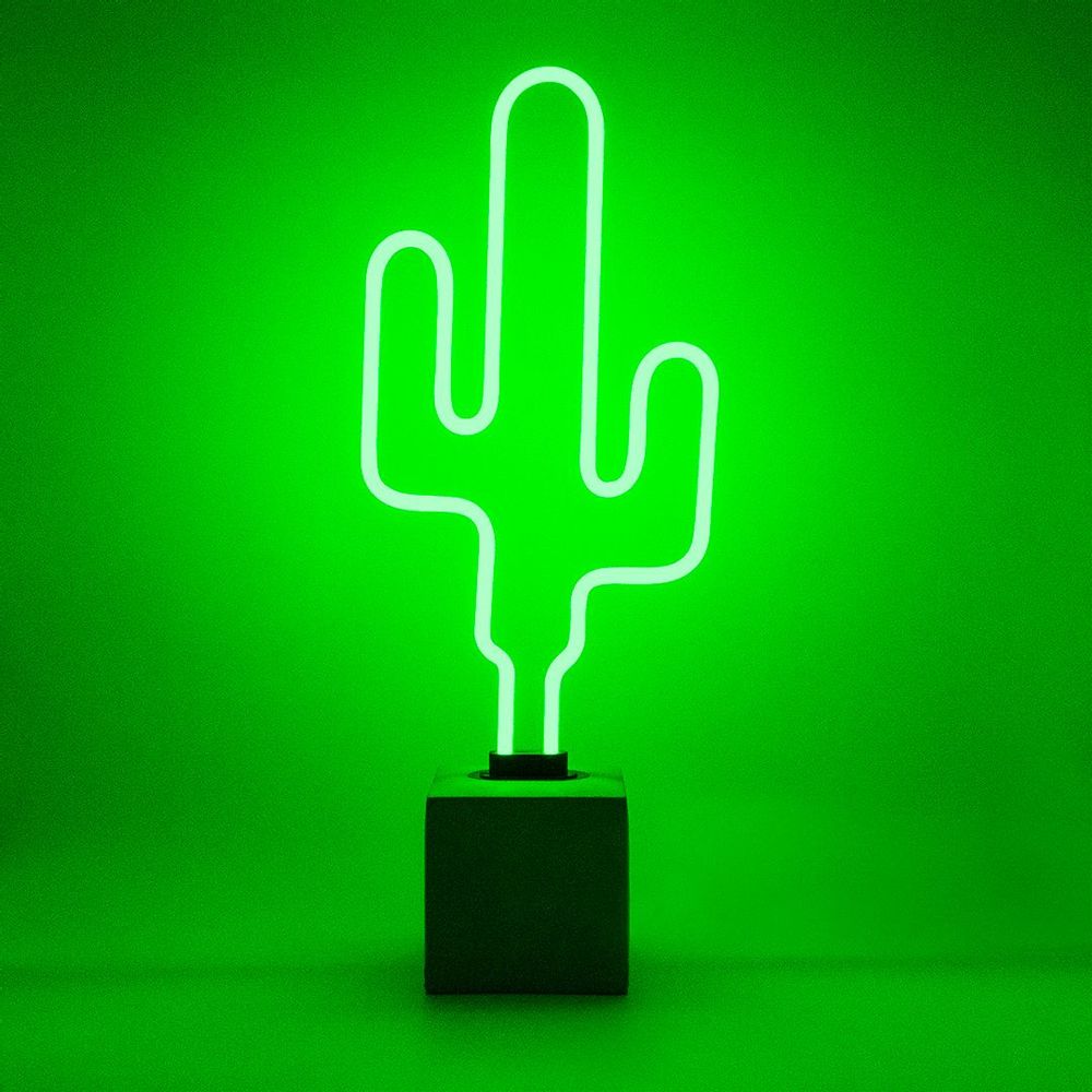 Table lamps - Neon 'Cactus' Sign - LOCOMOCEAN