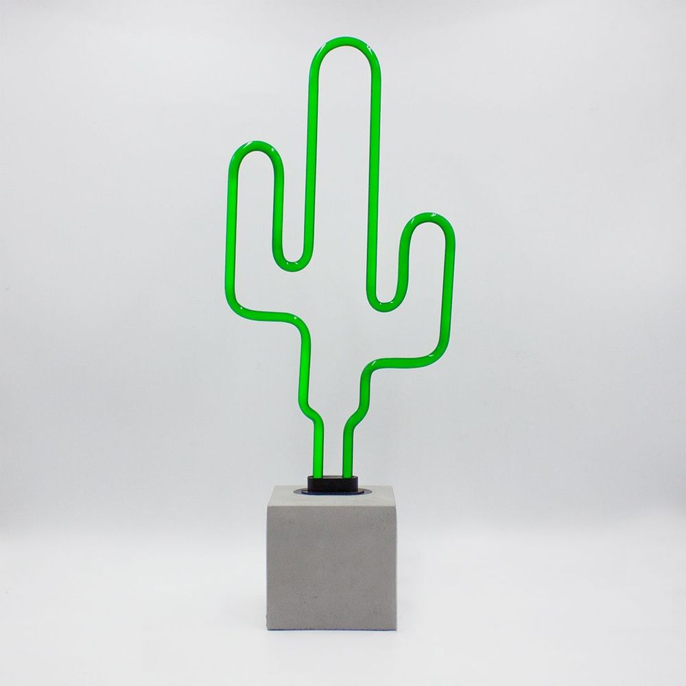 Table lamps - Neon 'Cactus' Sign - LOCOMOCEAN