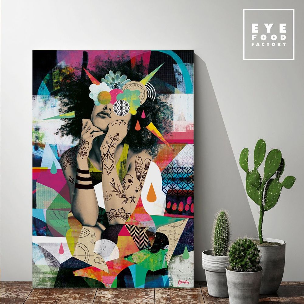 Autres décorations murales - PRESENTATION ARTISTE NICOLAS BLIND - EYEFOOD FACTORY