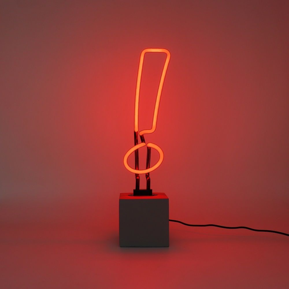 Table lamps - Neon 'Exclamation Mark' Sign - LOCOMOCEAN