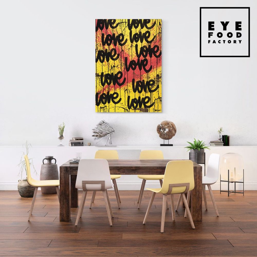 Other wall decoration - PRESENTATION OF THE ARTIST AT THE CUTTING EDGE - EYEFOOD FACTORY