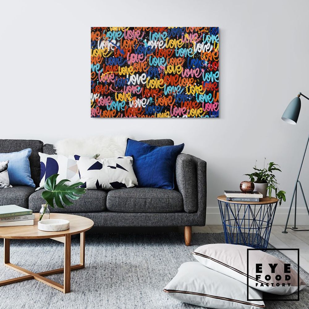 Other wall decoration - PRESENTATION OF THE ARTIST AT THE CUTTING EDGE - EYEFOOD FACTORY