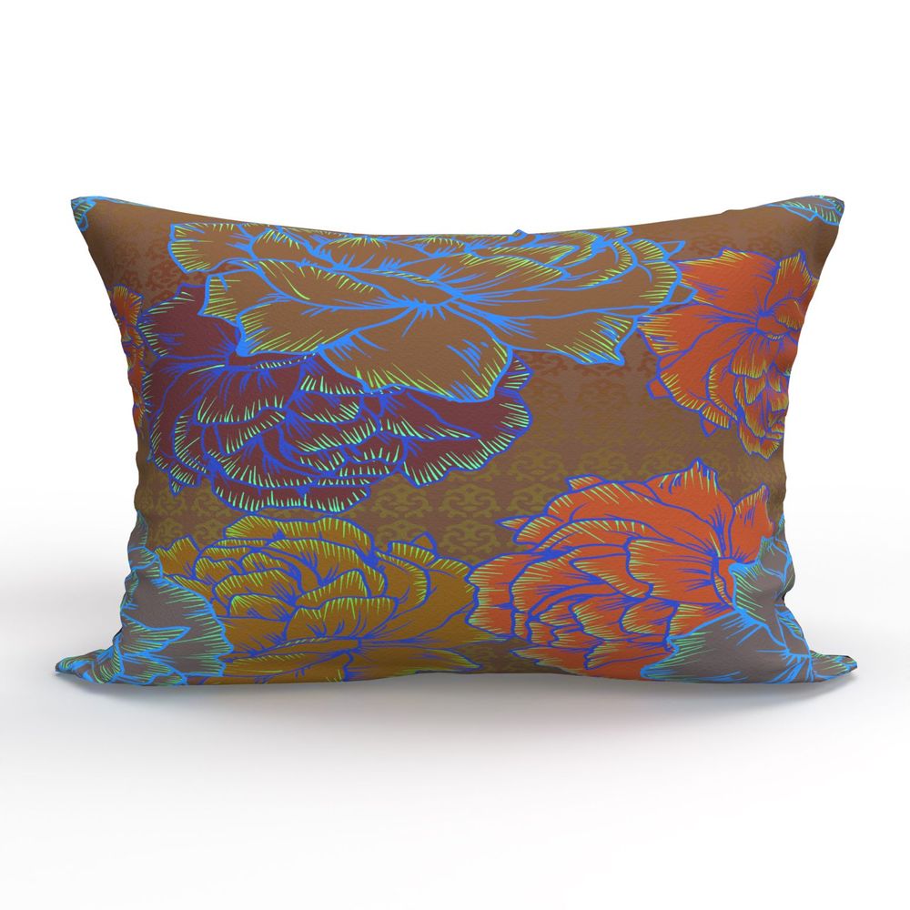 Coussins textile - 3 Housses de coussins BLOOM - Lin/Coton - 40x40 cm / 30x50 cm - L'ATELIER SONIA DAUBRY