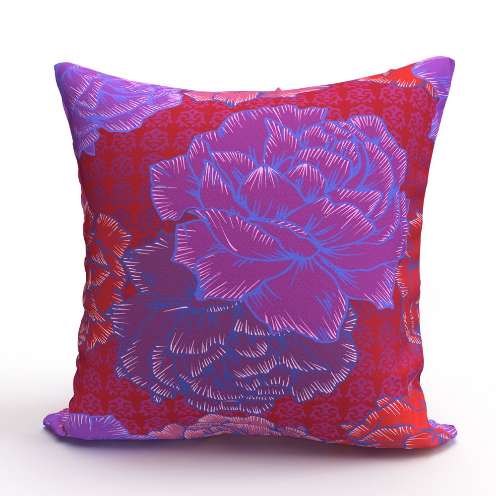 Coussins textile - 3 Housses de coussins BLOOM - Lin/Coton - 40x40 cm / 30x50 cm - L'ATELIER SONIA DAUBRY