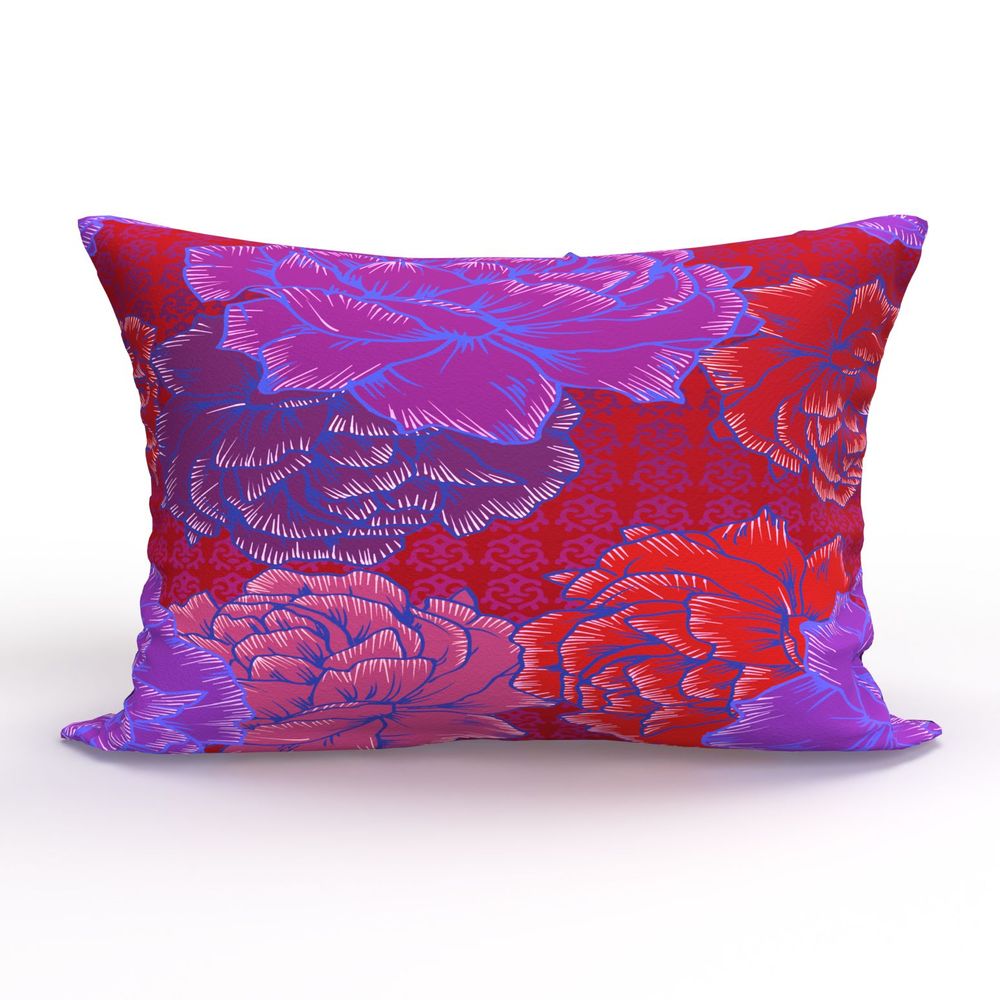 Coussins textile - 3 Housses de coussins BLOOM - Lin/Coton - 40x40 cm / 30x50 cm - L'ATELIER SONIA DAUBRY