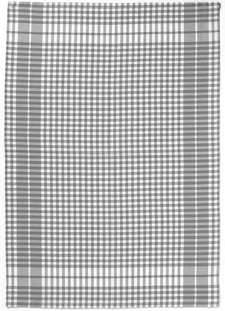 Dish towels - Kitchen Towel Dobby W/Checks Gris 50 X 70 - MAISON VIVARAISE - SDE VIVARAISE WINKLER
