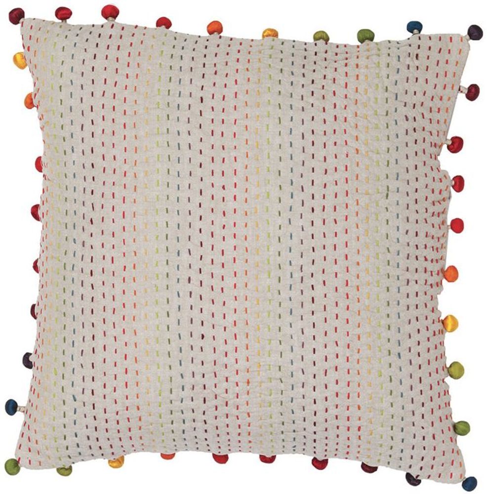 Cushions - Gastounet Cushion Multico 45 X 45 - MAISON VIVARAISE - SDE VIVARAISE WINKLER