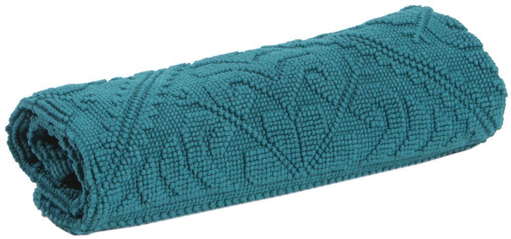 Serviettes de bain - Tapis Enzo Peacock 54 X 110 - MAISON VIVARAISE – SDE VIVARAISE WINKLER