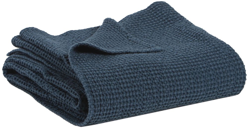 Plaids - Plaid Maia Navy 140 x 200 - MAISON VIVARAISE – SDE VIVARAISE WINKLER