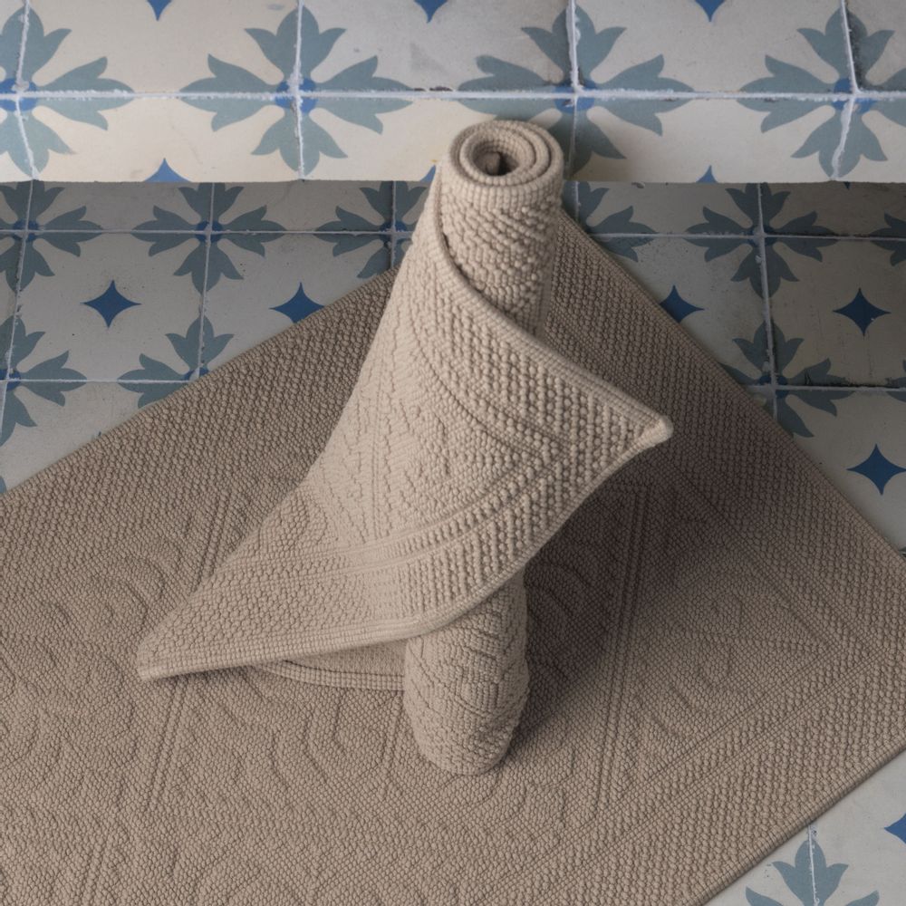 Serviettes de bain - Tapis Enzo Lin 54 X 64 - MAISON VIVARAISE – SDE VIVARAISE WINKLER