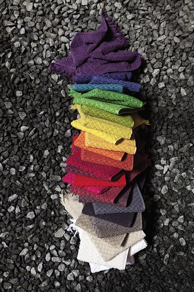 Bath towels - Hand Towel Zoe Lin 50 X 100 - MAISON VIVARAISE – SDE VIVARAISE WINKLER
