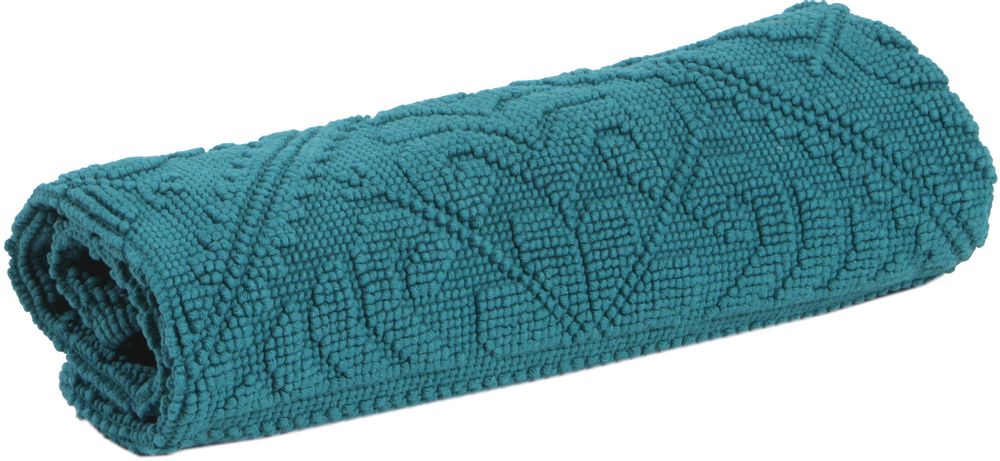 Bath towels - Enzo Rug Peacock 54 X 64 - MAISON VIVARAISE – SDE VIVARAISE WINKLER