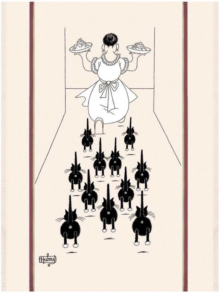 Torchons - Grand Torchon Dubout À Table Ecru 60 X 80 - MAISON VIVARAISE - SDE VIVARAISE WINKLER