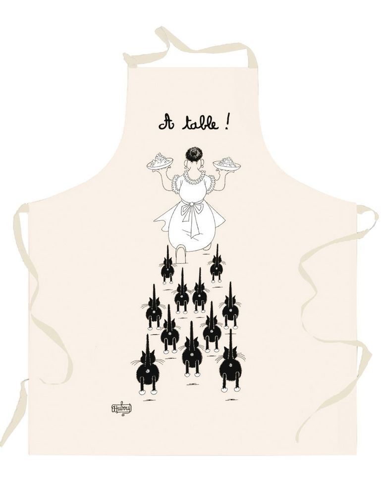 Tabliers de cuisine - Tablier À table Ecru 85 X 72 - MAISON VIVARAISE – SDE VIVARAISE WINKLER