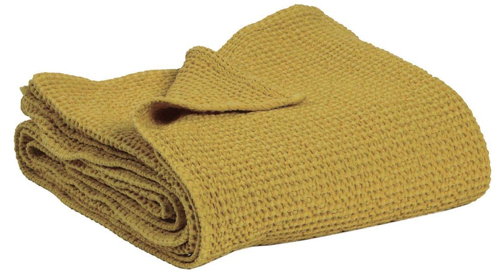 Throw blankets - Throw Stonewashed Maia Badiane 140 X 200 - MAISON VIVARAISE – SDE VIVARAISE WINKLER