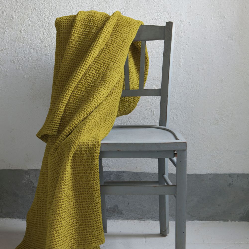 Throw blankets - Throw Stonewashed Maia Badiane 140 X 200 - MAISON VIVARAISE – SDE VIVARAISE WINKLER