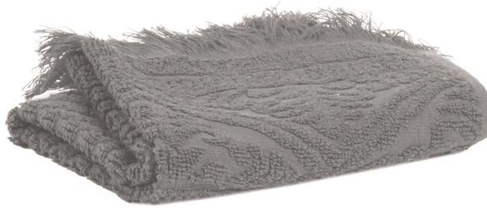 Serviettes de bain - Serviette de toilette Zoe Orage 50 x 100 - MAISON VIVARAISE – SDE VIVARAISE WINKLER