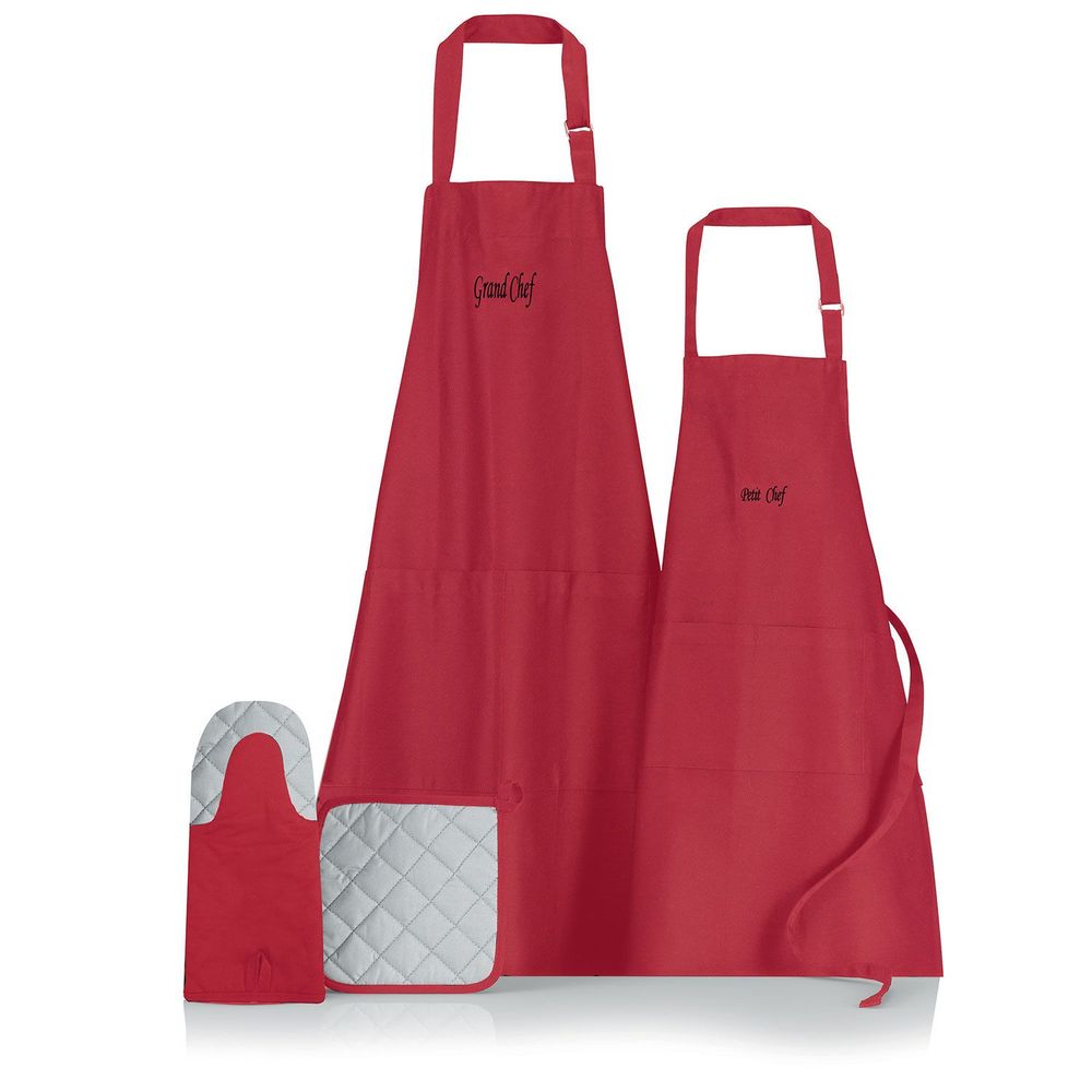 Potholders - Potholder Chef Rouge 20 X 20 - MAISON VIVARAISE – SDE VIVARAISE WINKLER