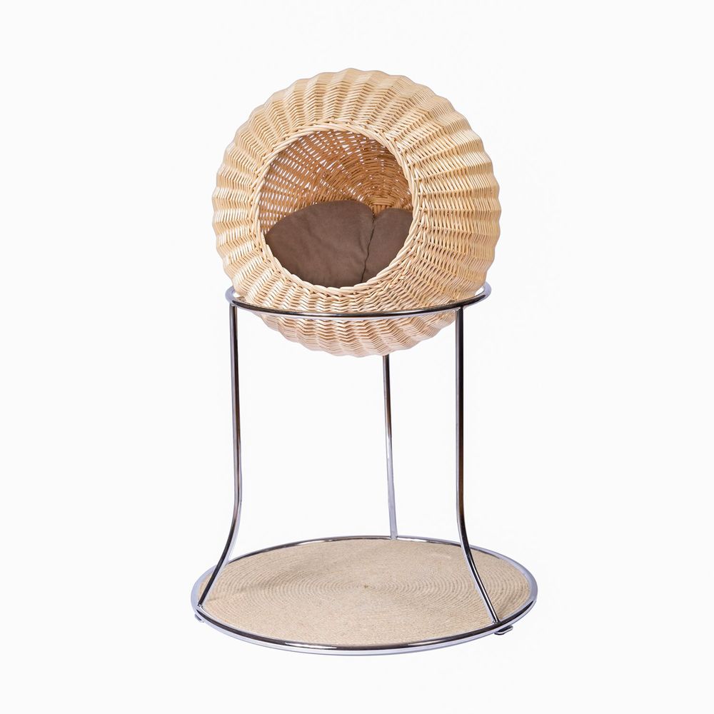 Accessoires animaux - ARBRE À CHAT DE LUXE STELLAR EN OSIER - BOGAREL