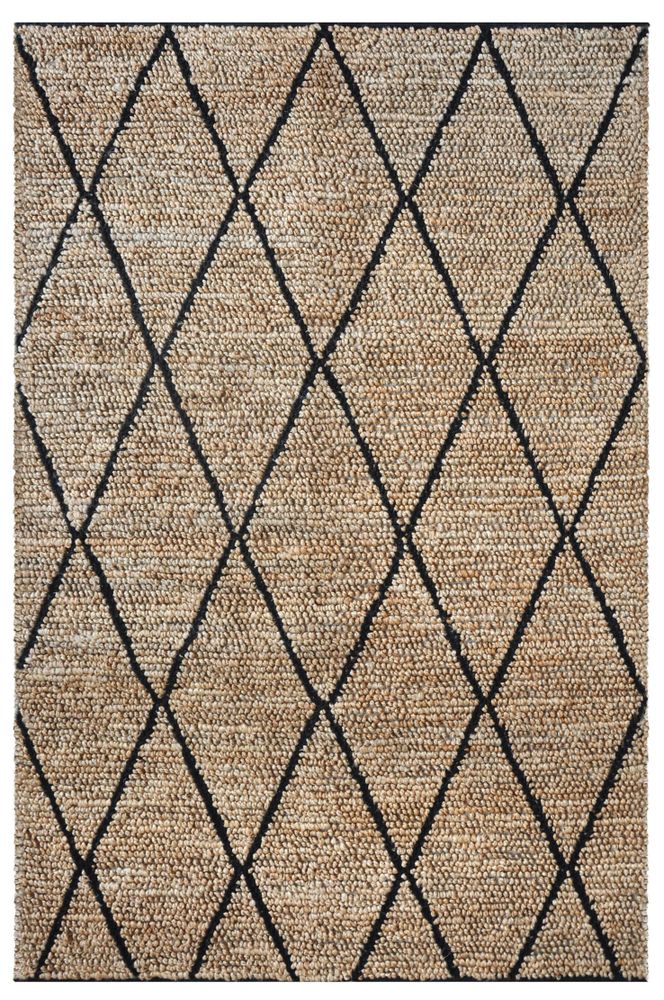 Tapis - Tapis Larson Charbon 190 x 290 - MAISON VIVARAISE - SDE VIVARAISE WINKLER