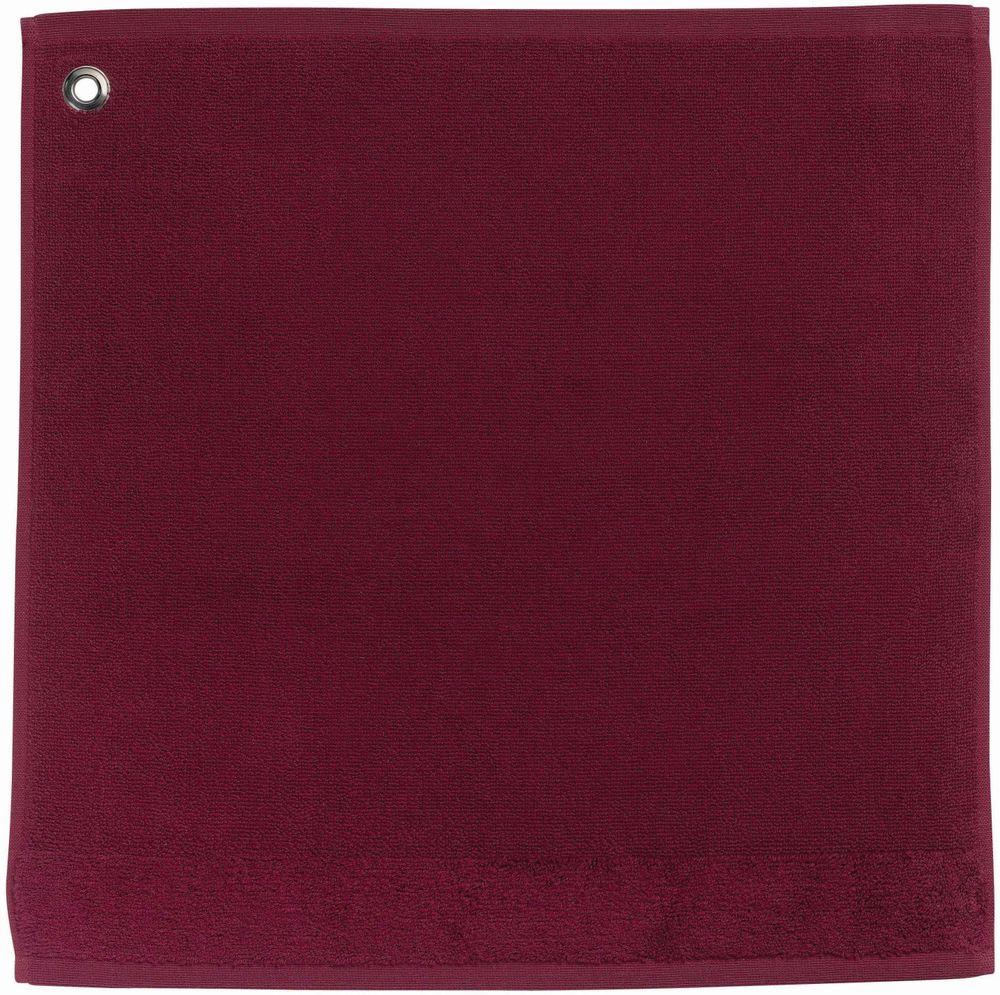 Torchons textile - Essuie mains oeillet Curl Lie de vin 50 x 50 - MAISON VIVARAISE – SDE VIVARAISE WINKLER