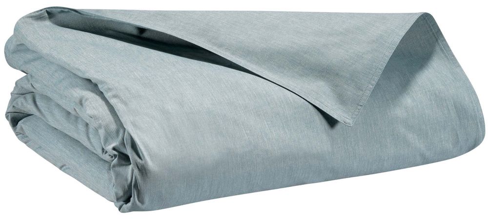 Bed linens - Duvet Cover Moony Acier 260 X 240 - MAISON VIVARAISE - SDE VIVARAISE WINKLER