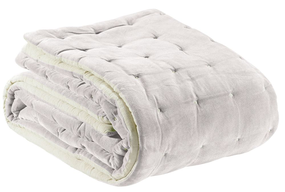 Bed linens - Bed Runner Elise Craie 90 X 240 - MAISON VIVARAISE - SDE VIVARAISE WINKLER