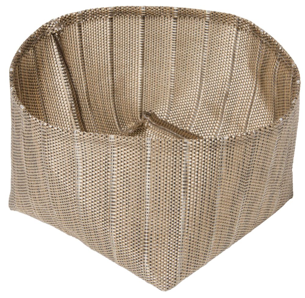 Baskets - Breadbasket Manoka Bronze 15 X 15 X 12 - MAISON VIVARAISE – SDE VIVARAISE WINKLER