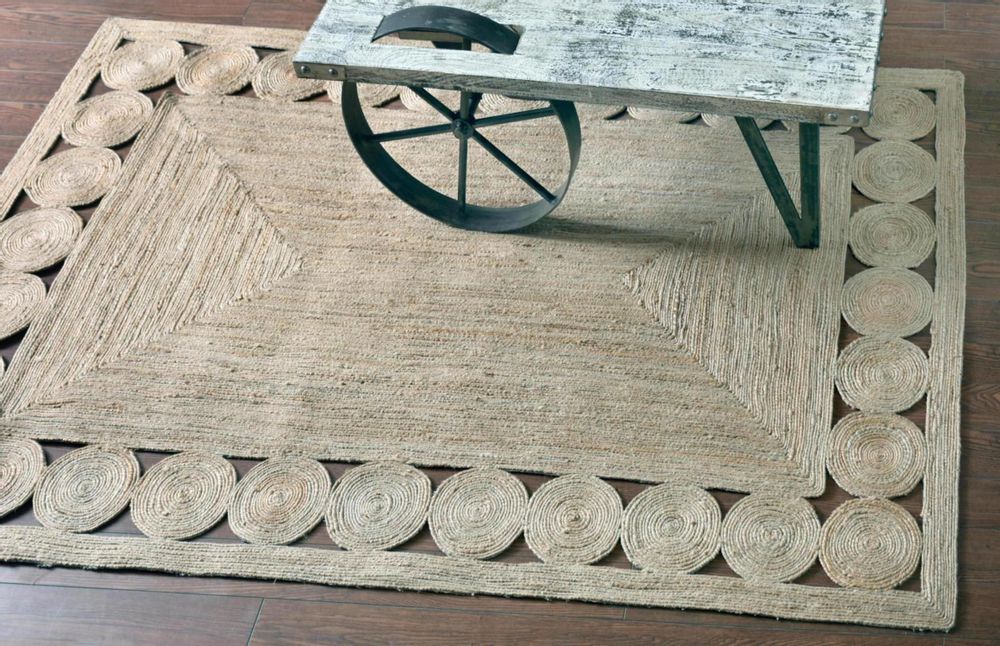Rugs - Rug Begonia Naturel 160 X 230 - MAISON VIVARAISE – SDE VIVARAISE WINKLER