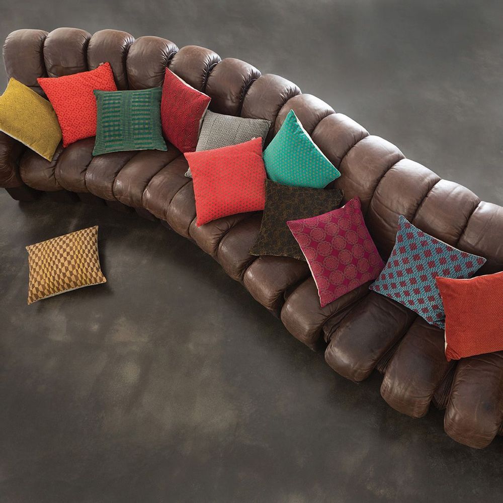 Cushions - Cushion Rosetta Cactus 30 X 50 - MAISON VIVARAISE - SDE VIVARAISE WINKLER