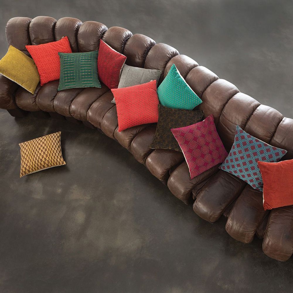 Cushions - Cushion Rosetta Cactus 45 X 45 - MAISON VIVARAISE – SDE VIVARAISE WINKLER